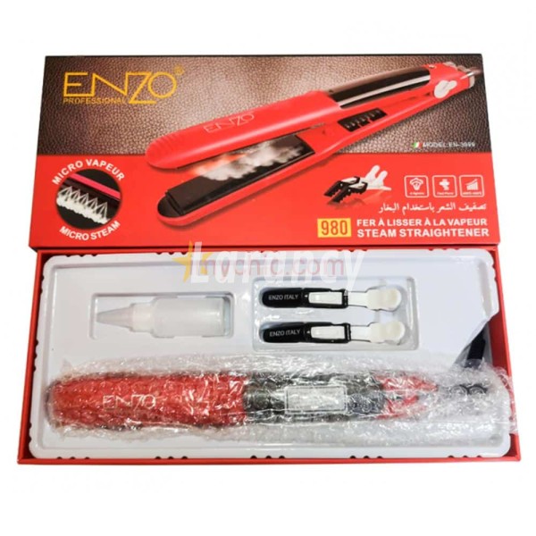 ENZO PROFESSIONAL Lisseur À La Vapeur